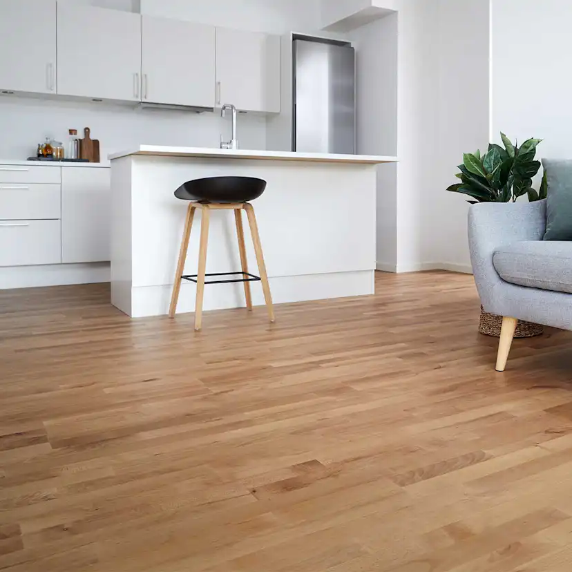 Massivt Trägolv Junckers Bok Sylvaket Ultramatt Lack 2-Stav