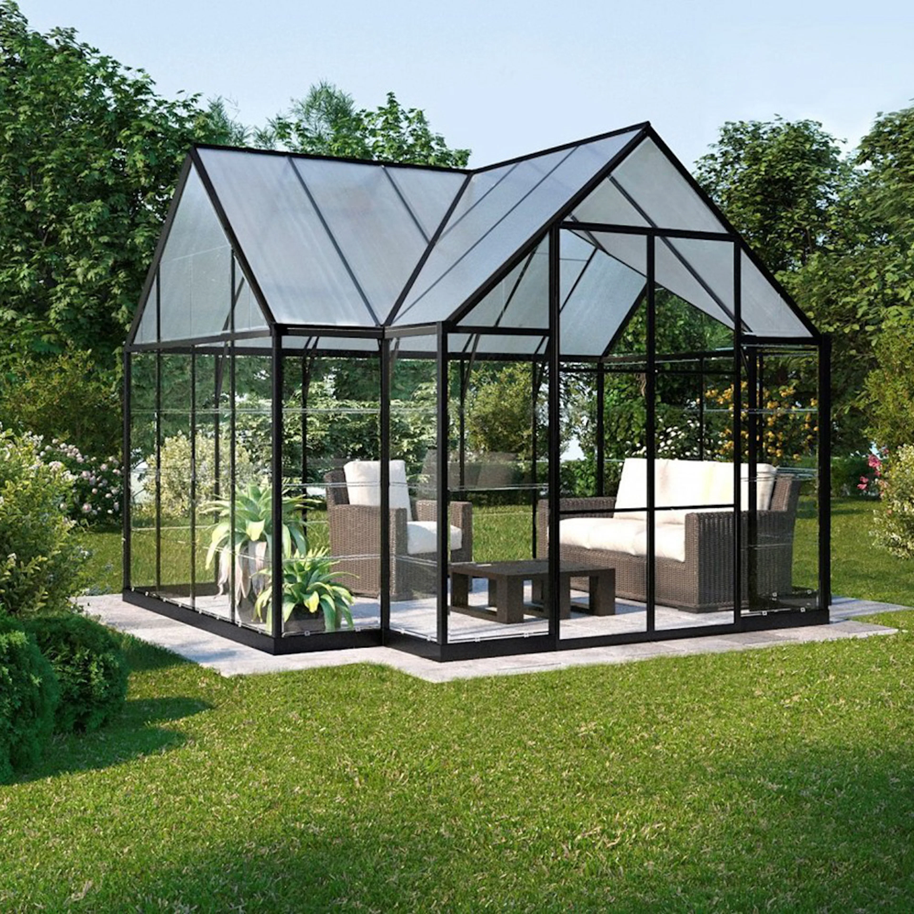 Växthus Canopia by Palram Victory Orangery 10,2 kvm
