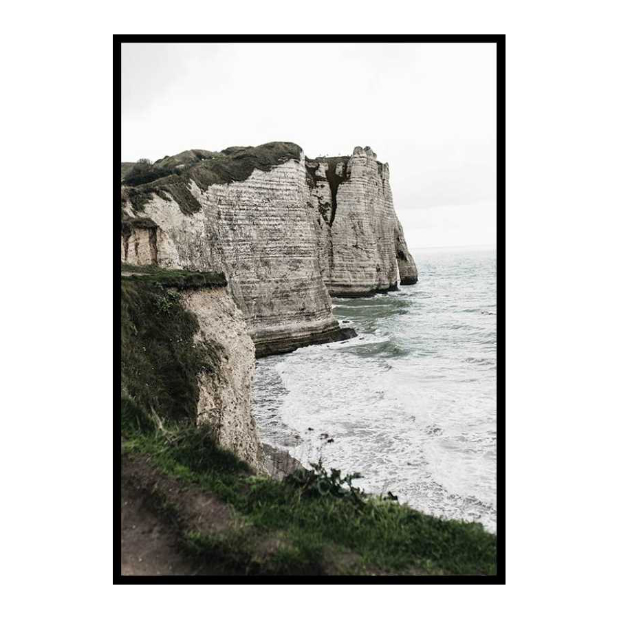 Poster Gallerix Normandy Cliffs