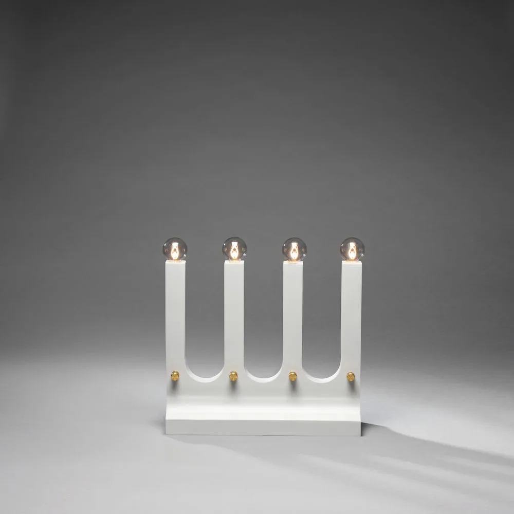 Adventsljusstake Gnosjö Konstsmide 3918 4 Ljus Trä