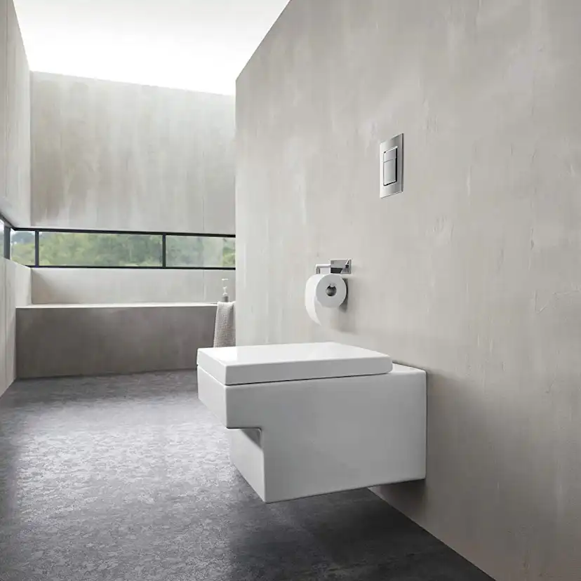 Vägghängd Toalettstol Grohe Cube Ceramic 39245