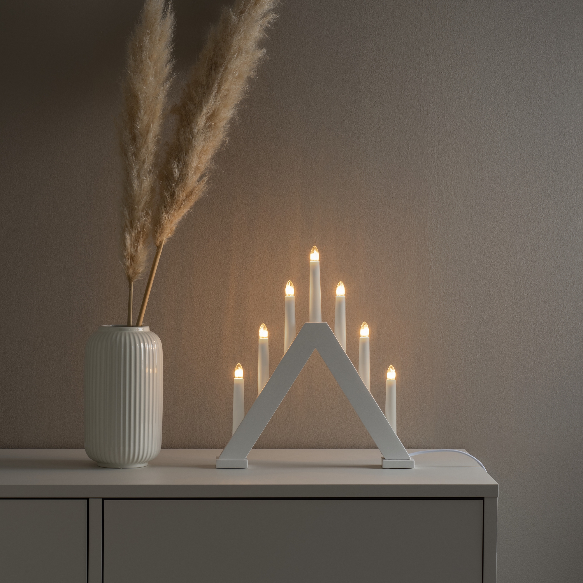 Adventsljusstake Gnosjö Konstsmide 7 Ljus 3930