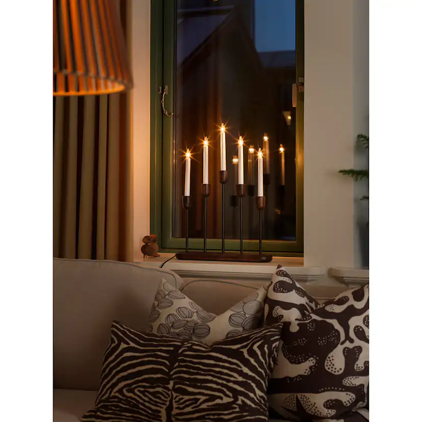 Adventsljusstake Gnosjö Konstsmide 5 LED