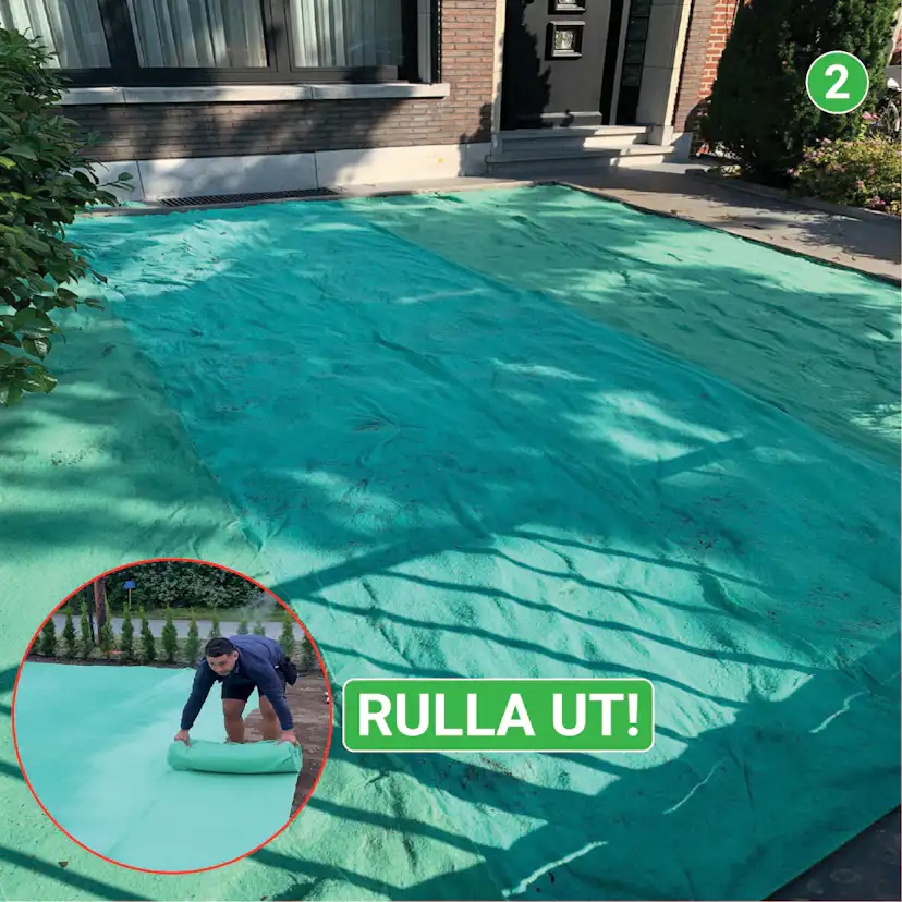 Gräsfrö Turfquick Reparera 5 kvm Gräsmatta för Återställning & Förbättring