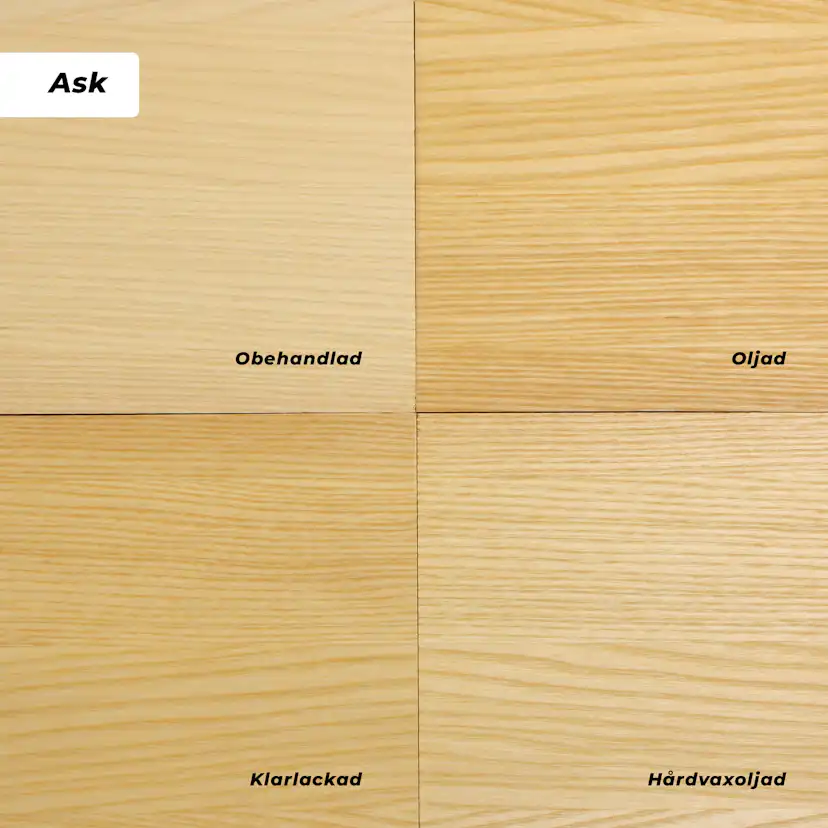 Trapprenovering Herrljunga Ledstångsfabrik Oljad Ask Bakkantlist