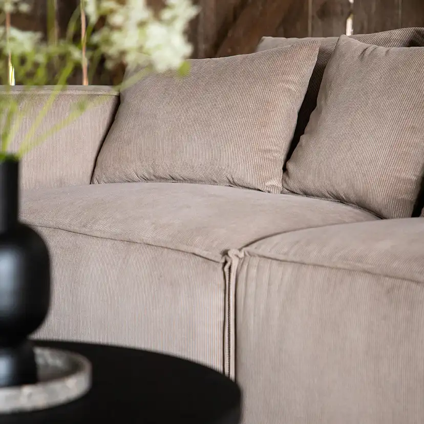 Soffa Vind Gillholmen Manchester Brun 3-Sits