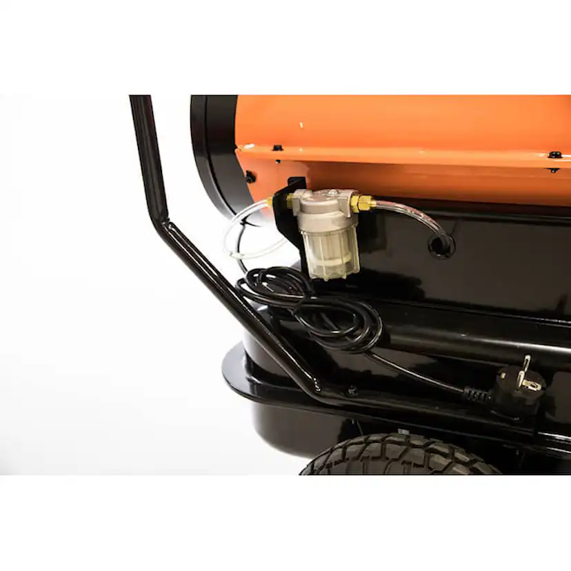 Dieselkanon Tiger King TK-80ID med Skorsten