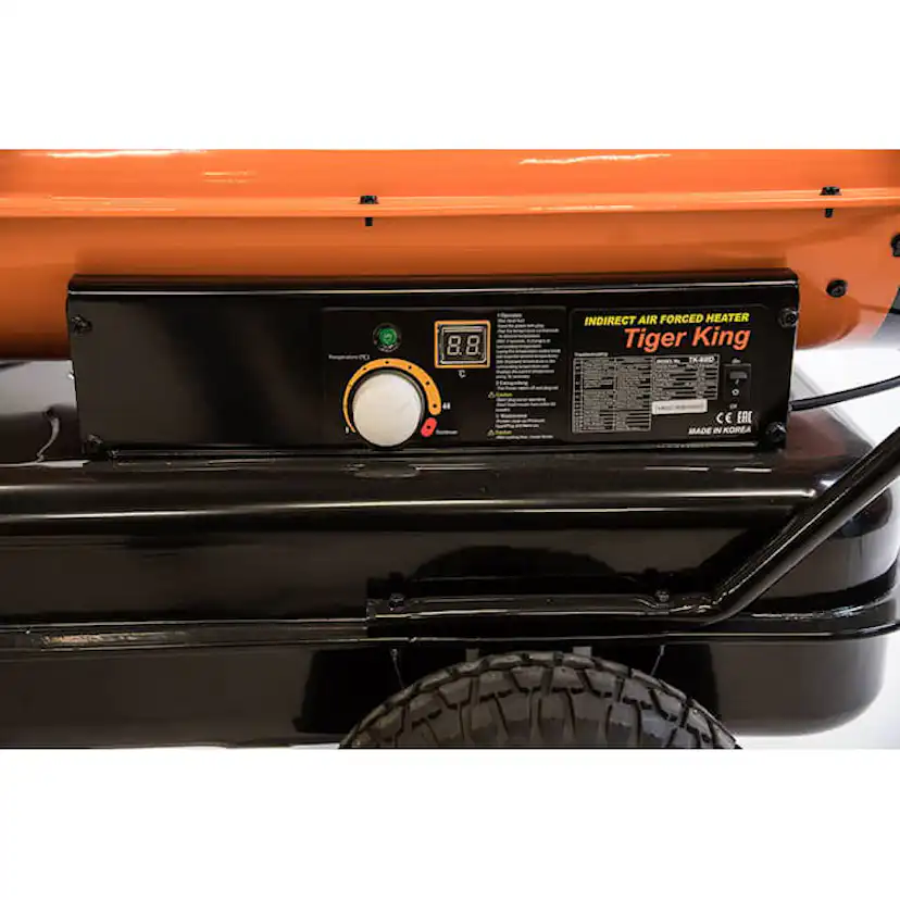 Dieselkanon Tiger King TK-80ID med Skorsten