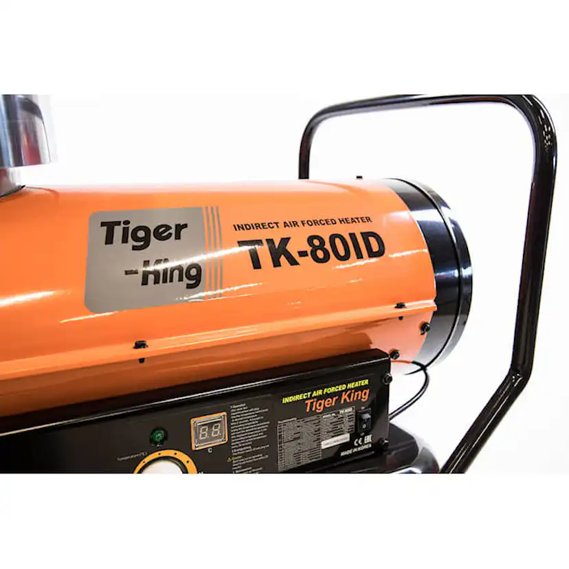 Dieselkanon Tiger King TK-80ID med Skorsten