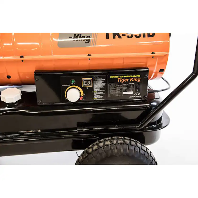 Dieselkanon Tiger King TK-55ID med Skorsten