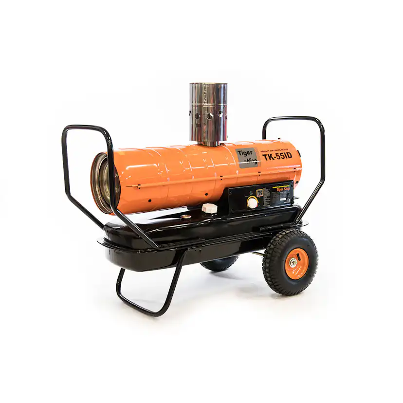 Dieselkanon Tiger King TK-55ID med Skorsten