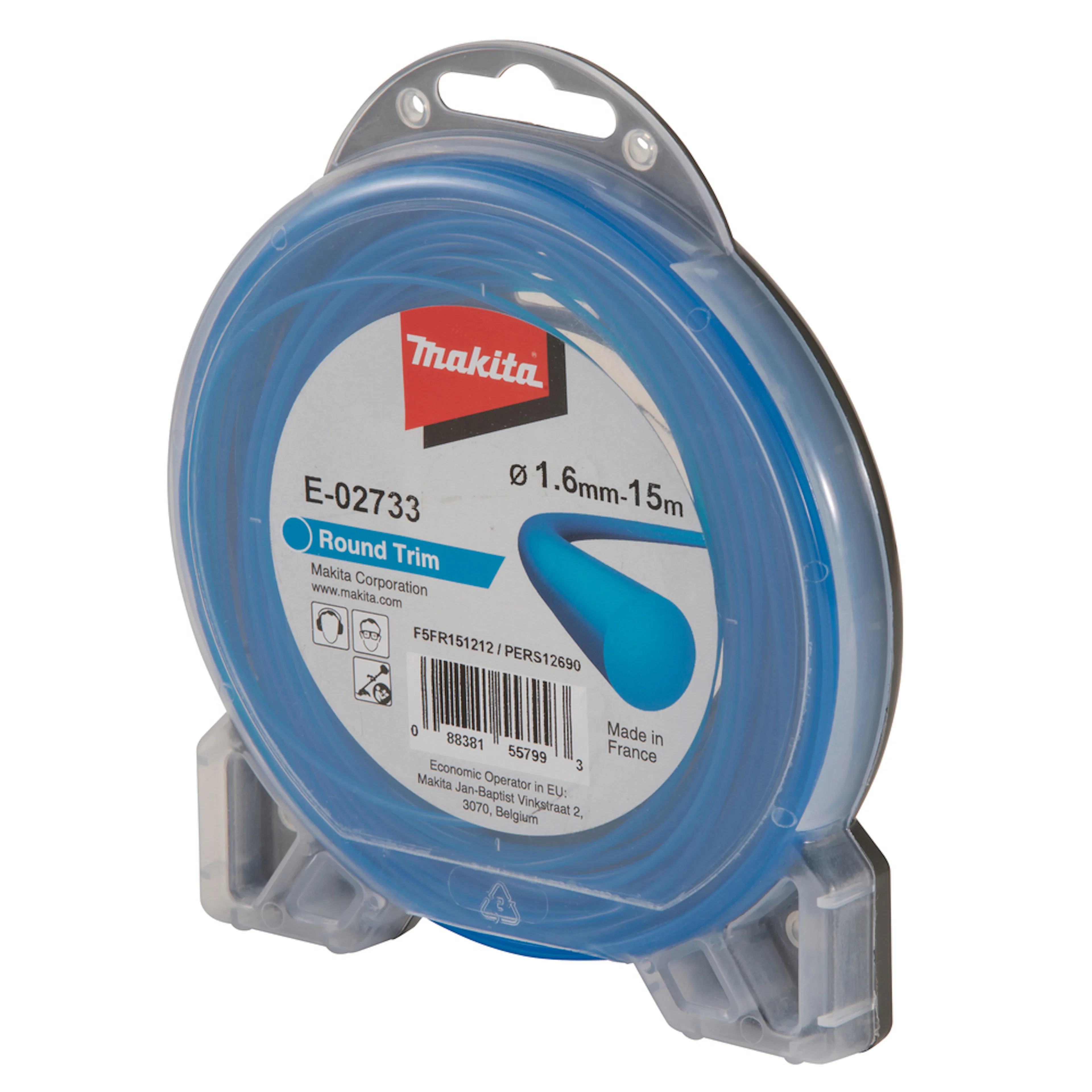 Trimmertråd Makita E-02733 1,6 mmx15 mm