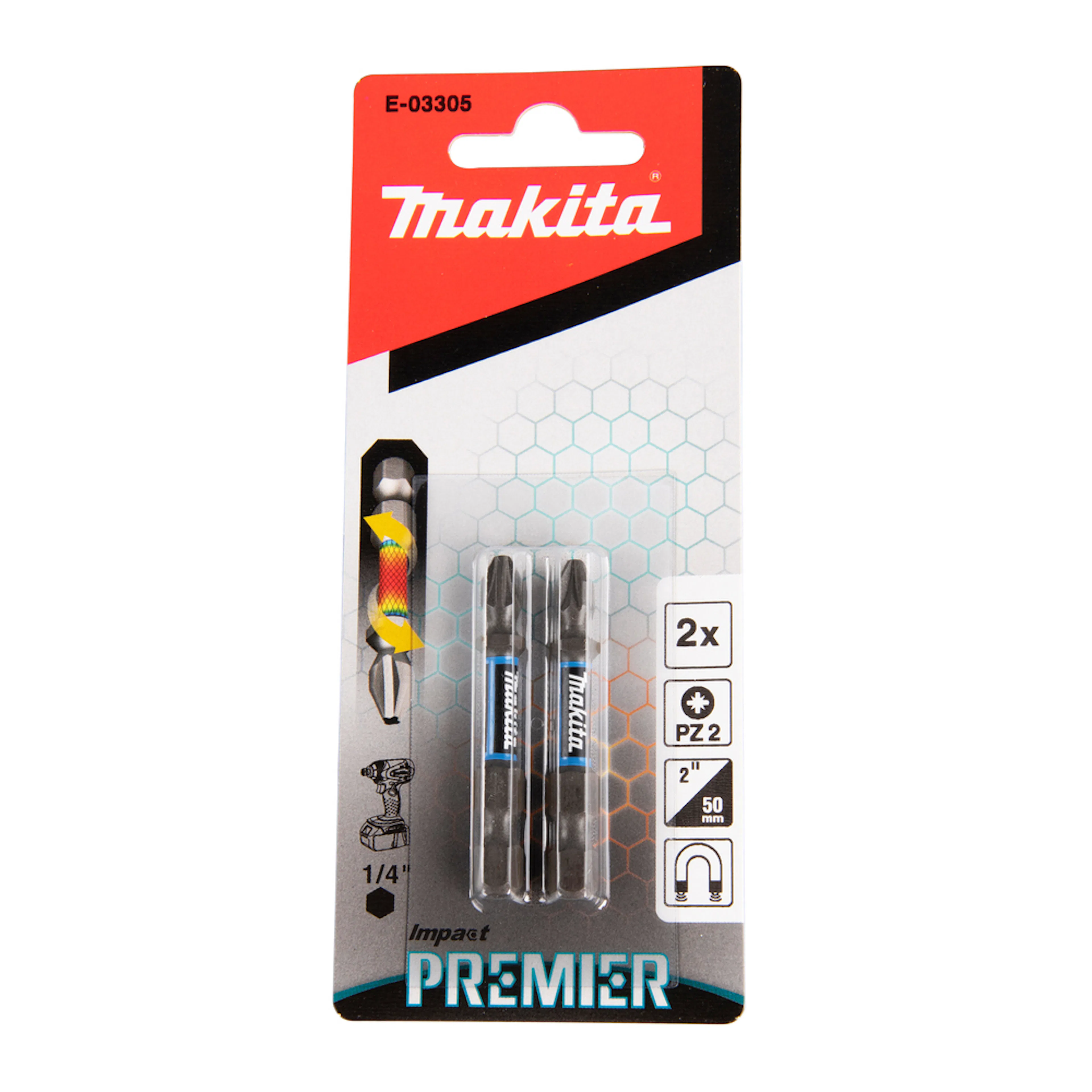 Bits Makita Impact Premier E-03305 50 mm 2-pack