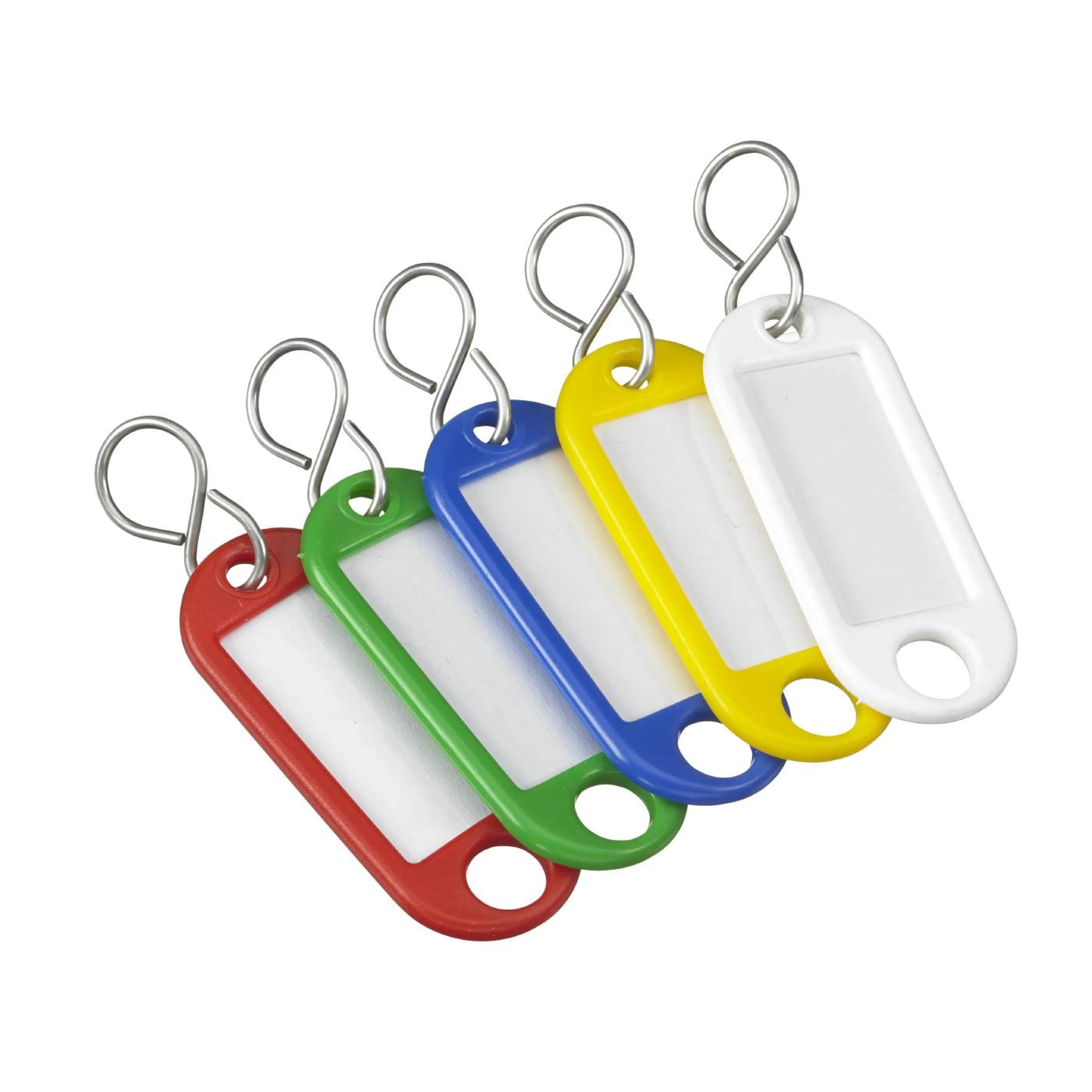 Nyckelbricka Millers Plast Mix 5-pack