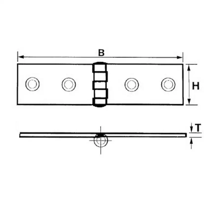 Ledgångjärn Millers Syrafast