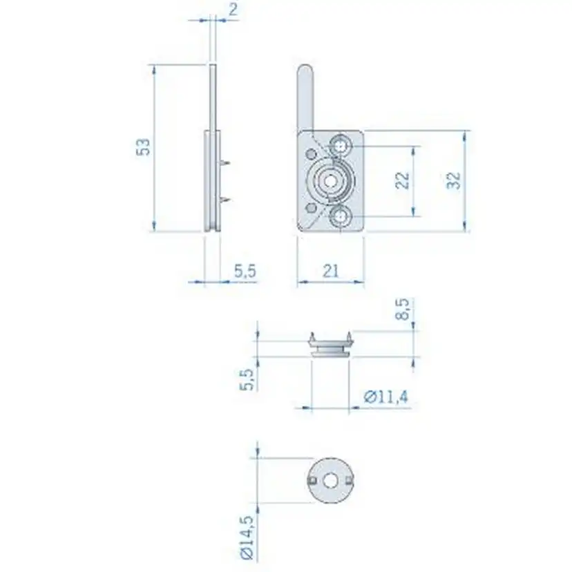 Koppelhake Millers 85 Efz