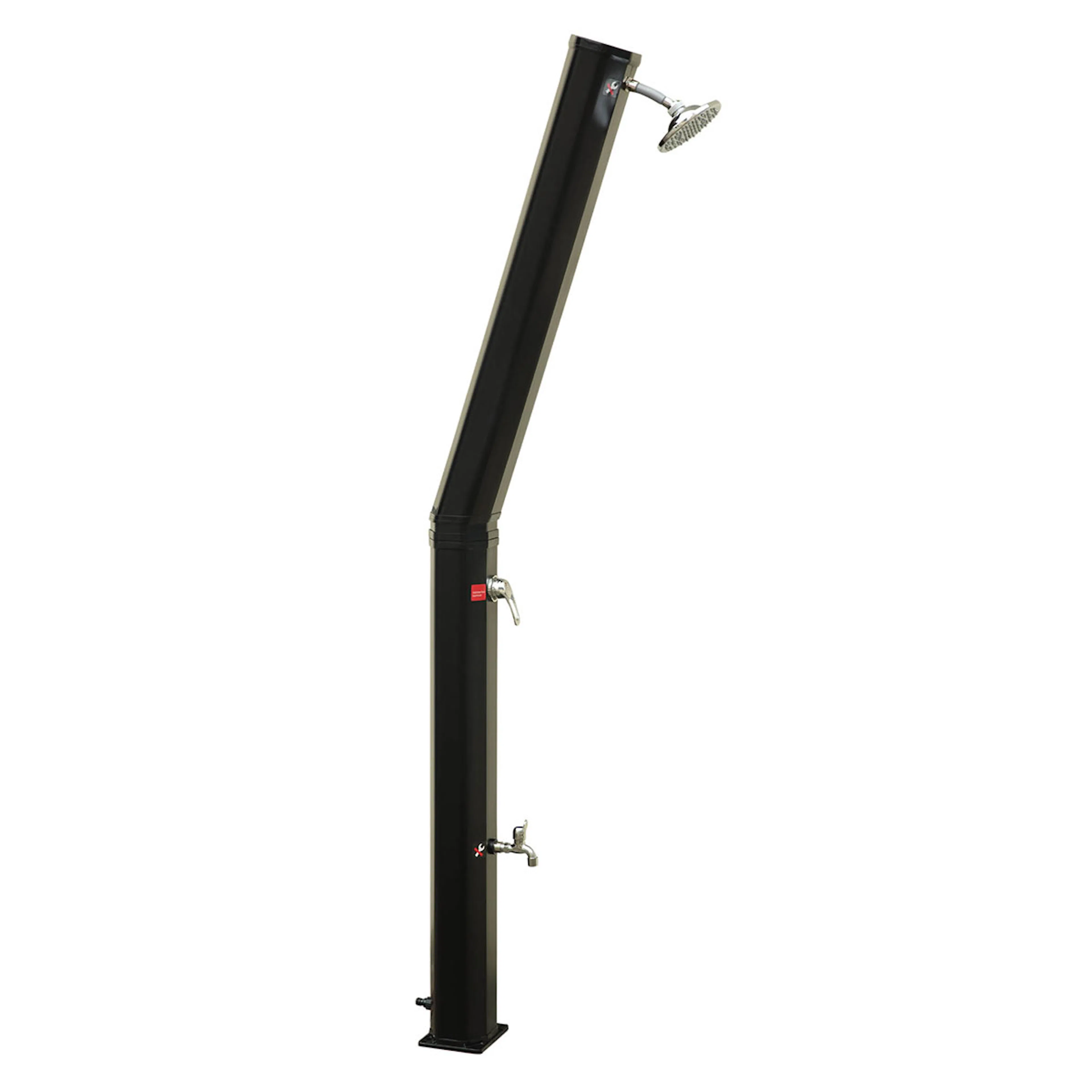 Utedusch Demerx Sunny 35 Edge Soluppvärmd Trädgårdsdusch med Takdusch