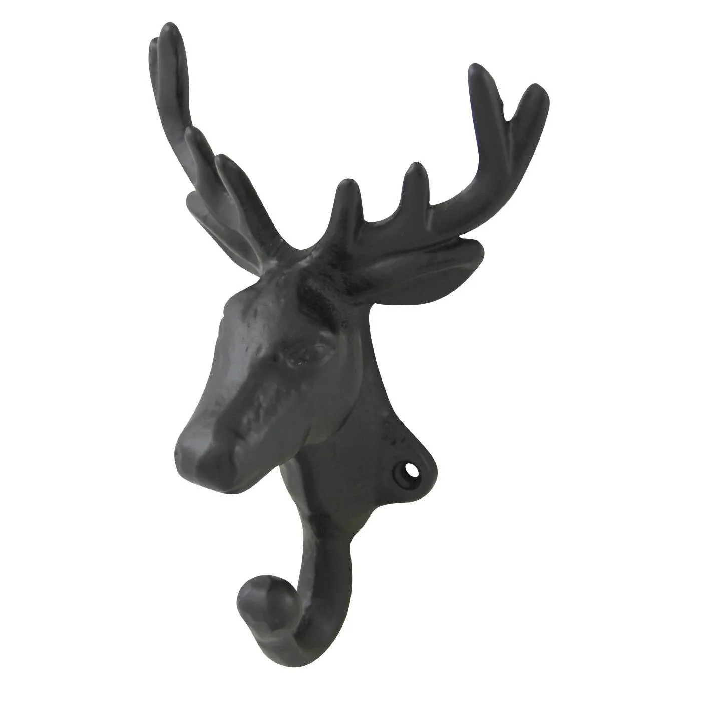 Klädkrok Millers Hjort Smide Svart