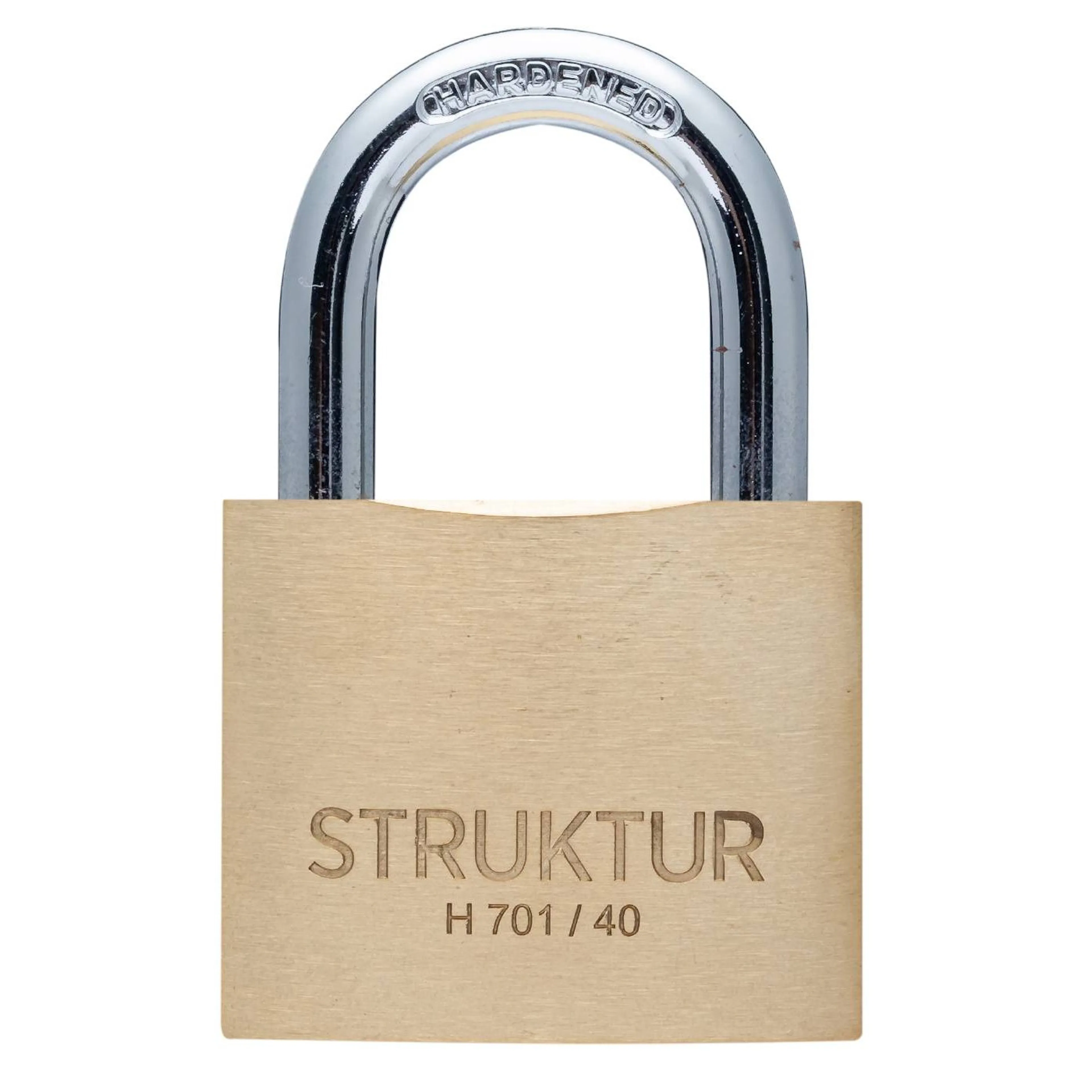 Hänglås Millers Mässing H 701/40Ll7011