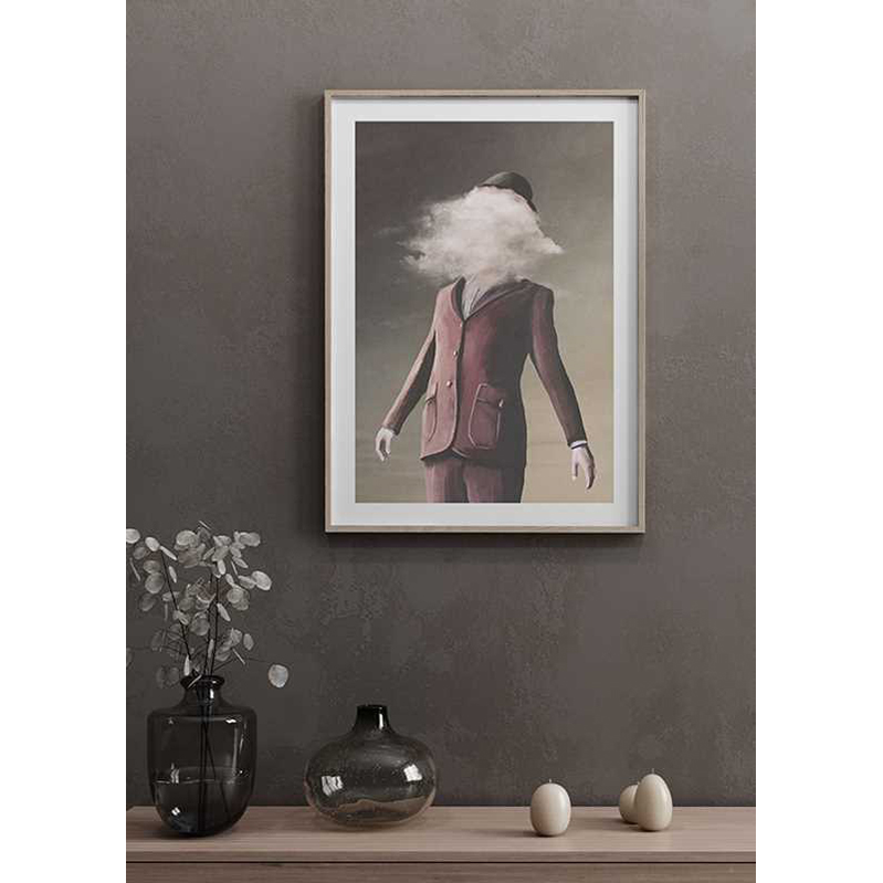 Poster Gallerix Head In Clouds