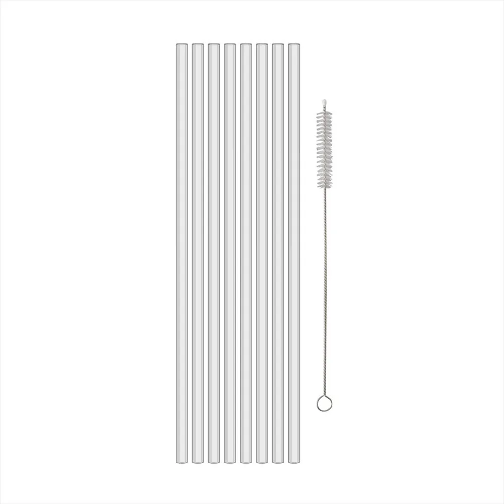 Sugrör Koziol Cheers Set Inkl Borste