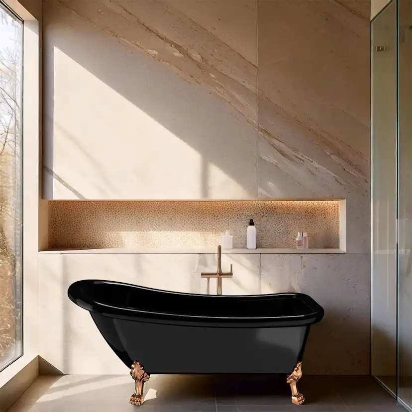 Tassbadkar Bathlife Ideal Svart