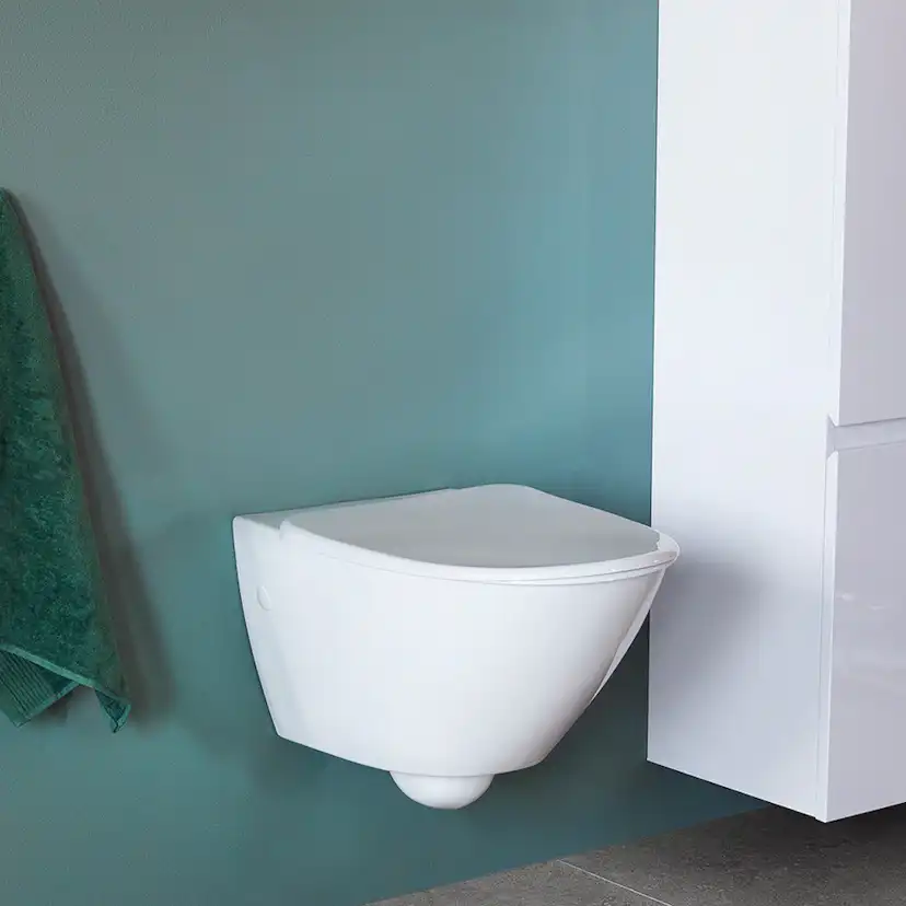 Toalettstol Bathlife Spola med Lock