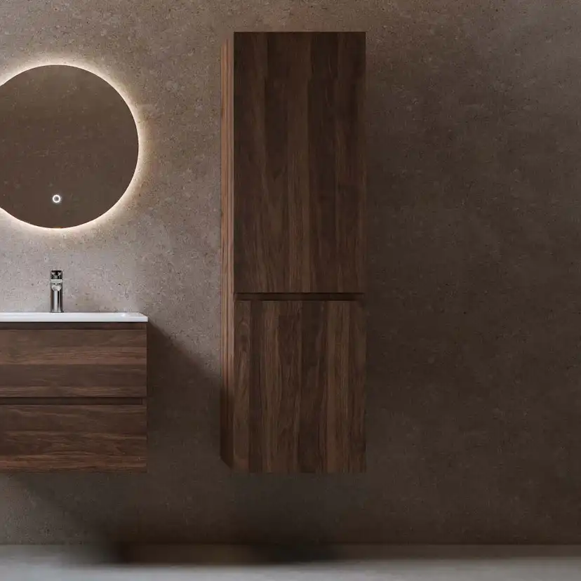 Sidoskåp Bathlife Eufori Valnöt