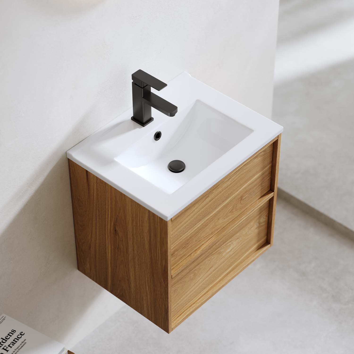 Tvättställsskåp Bathlife Charm med Tvättställ