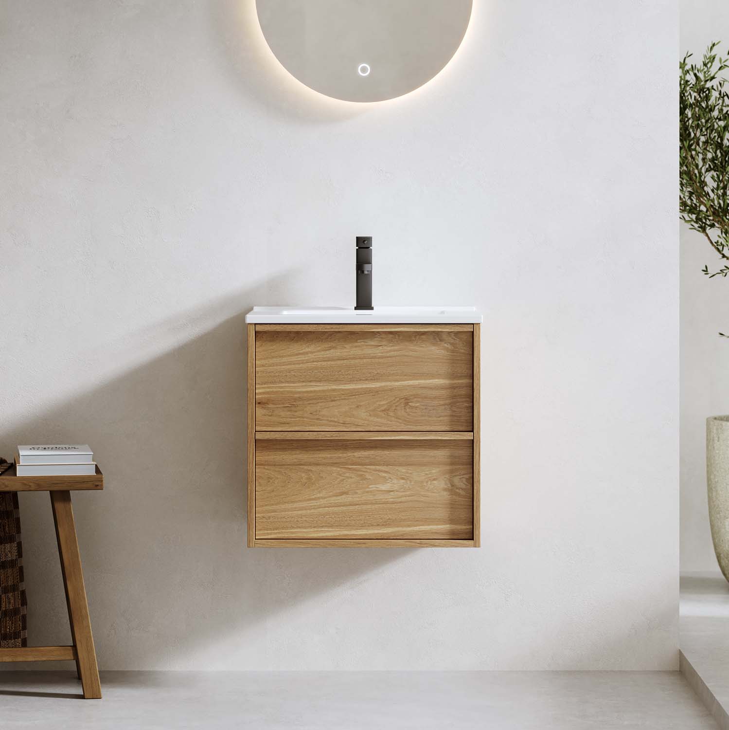 Tvättställsskåp Bathlife Charm med Tvättställ