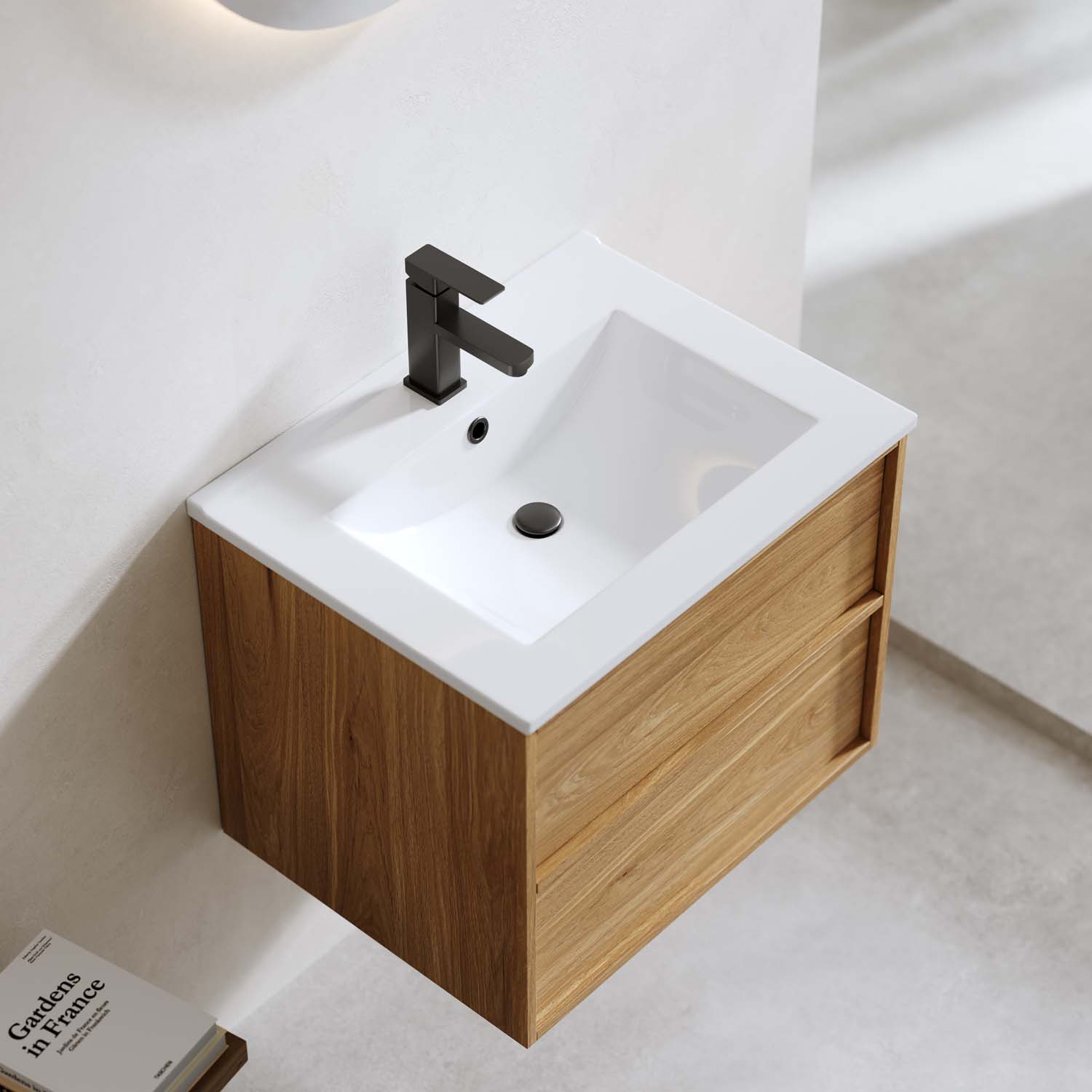 Tvättställsskåp Bathlife Charm med Tvättställ