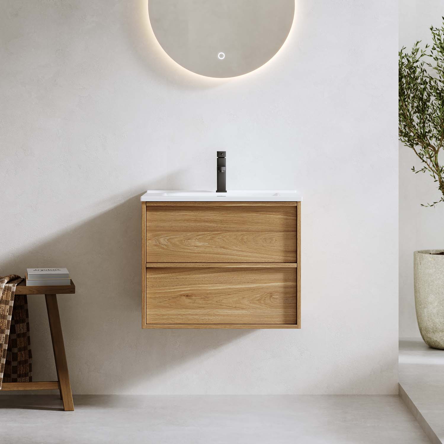 Tvättställsskåp Bathlife Charm med Tvättställ