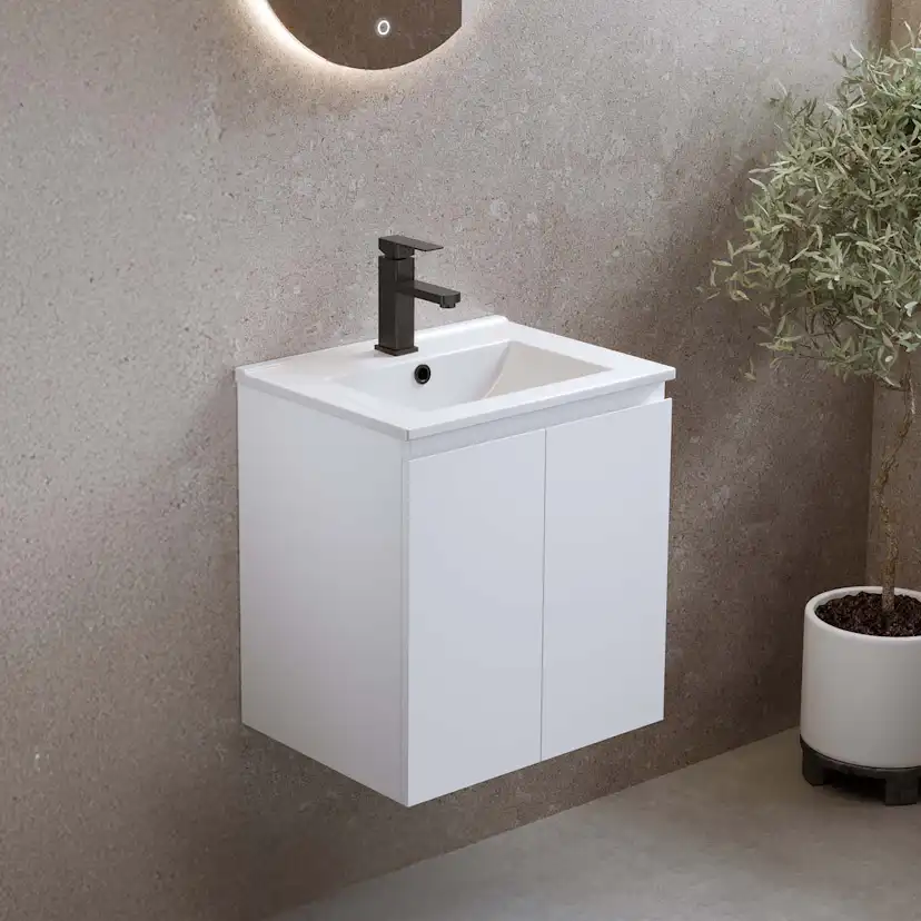 Tvättställsskåp Bathlife Smila med Tvättställ