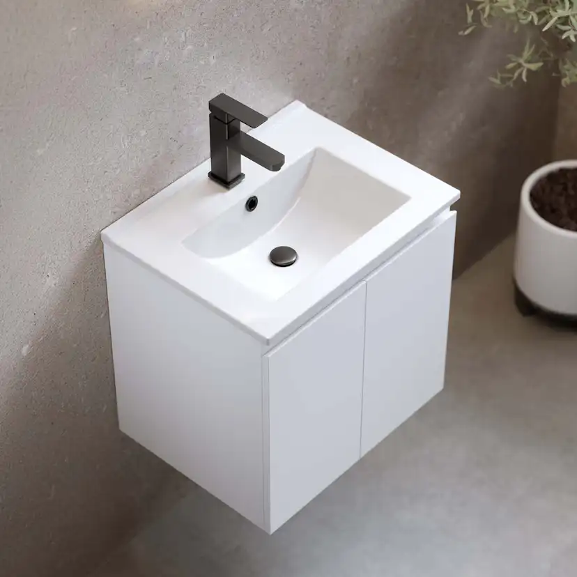 Tvättställsskåp Bathlife Smila med Tvättställ