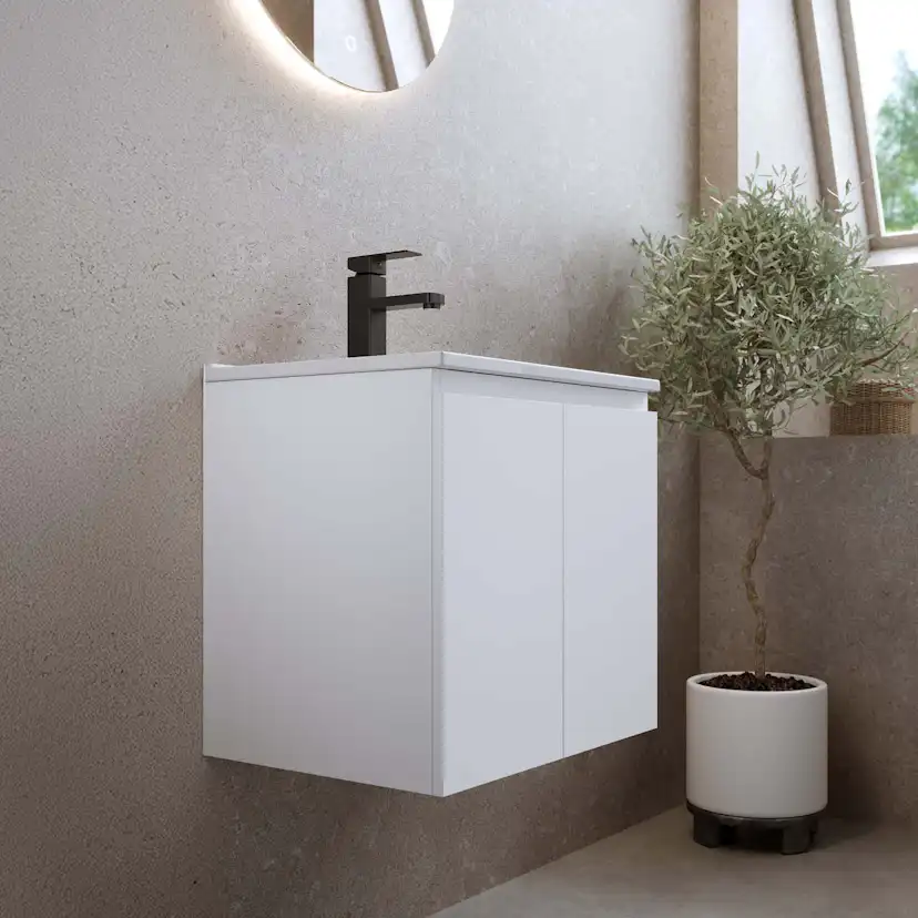 Tvättställsskåp Bathlife Smila med Tvättställ