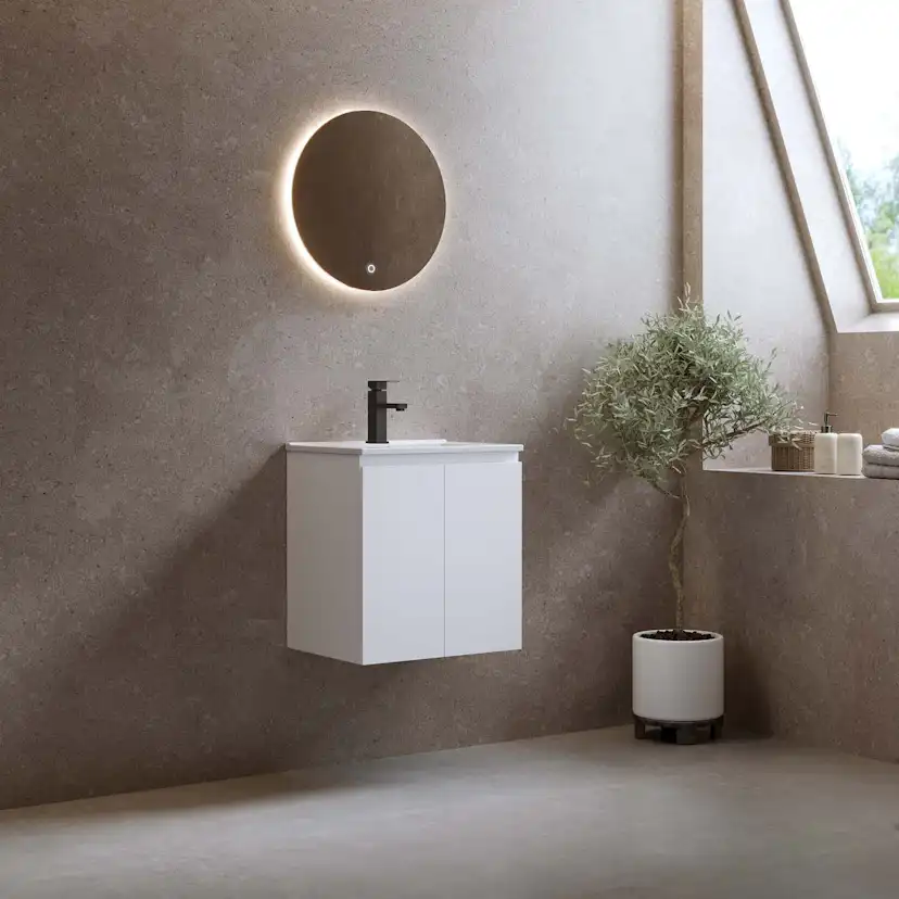 Tvättställsskåp Bathlife Smila med Tvättställ