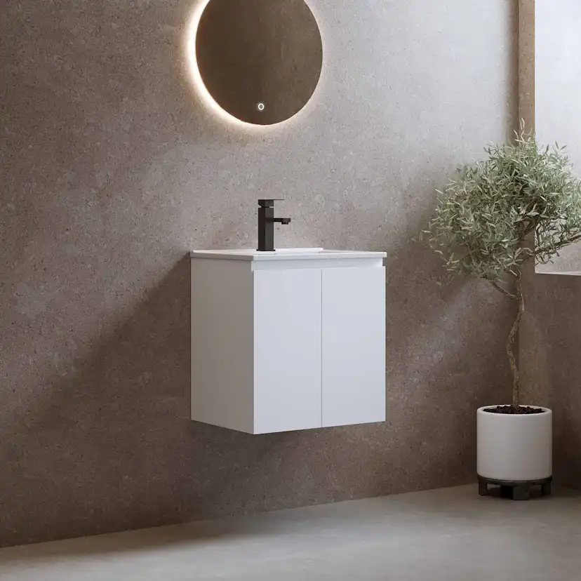 Tvättställsskåp Bathlife Smila med Tvättställ