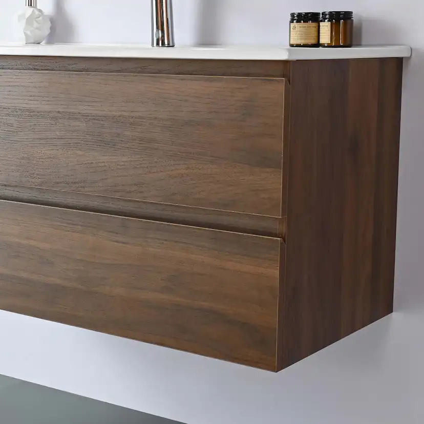 Tvättställsskåp Bathlife Eufori med Tvättställ och Spegel Skina