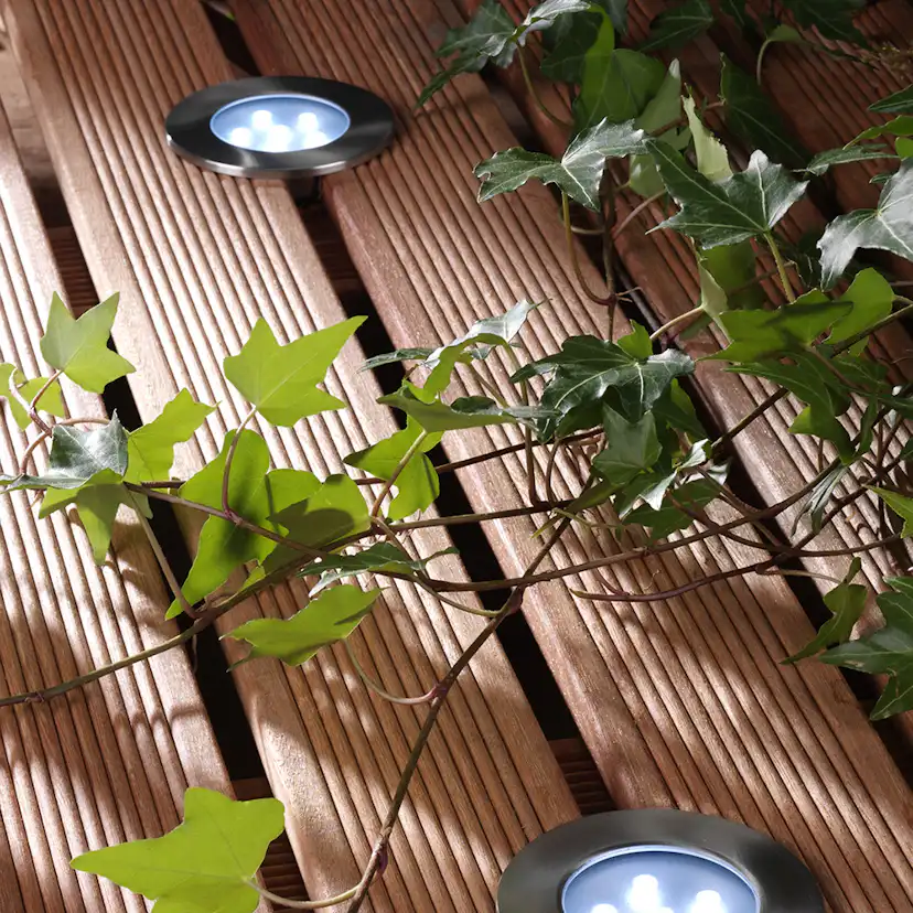 Decklight Gardenlights Brevus X1 Vit LED