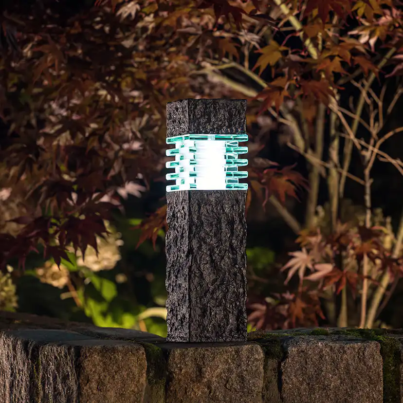 Pollare Gardenlights Phobos Stenstolpe LED