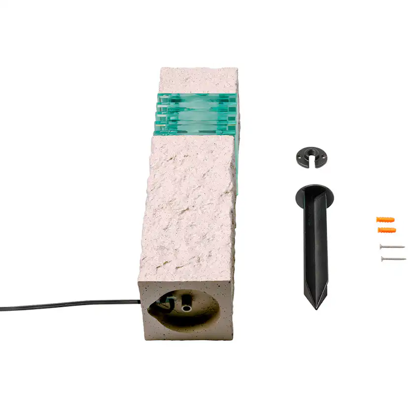 Pollare Gardenlights Nepos Stenstolpe LED Utebelysning