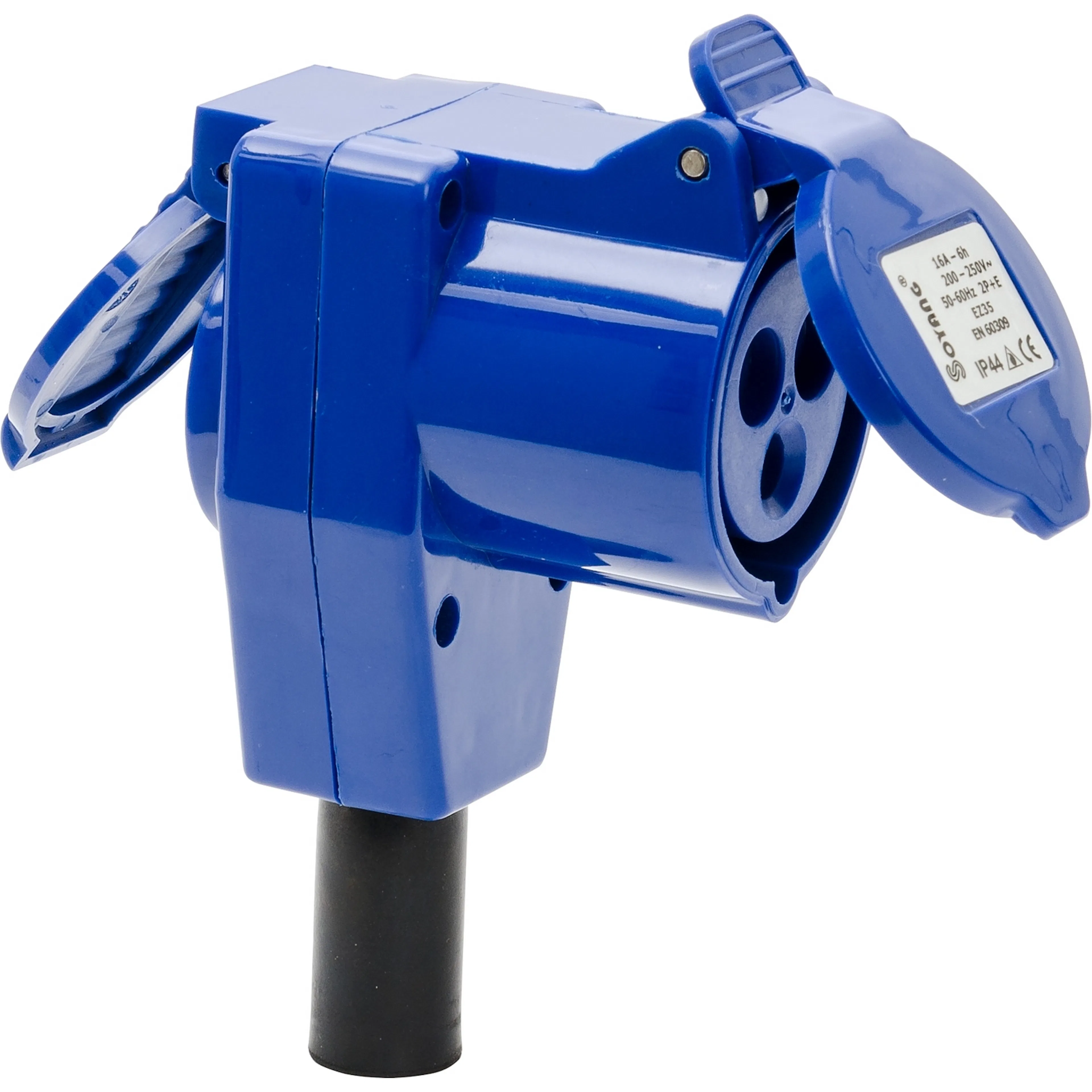 Skarvuttag Gelia 2-vägs för CEE och Schuko