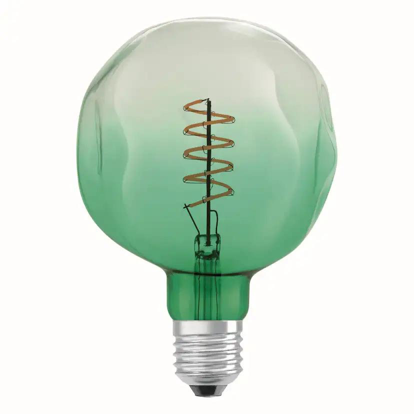 LED-Lampa Osram Deco ET124 Grön E27 Vintage 1906 Dimbar