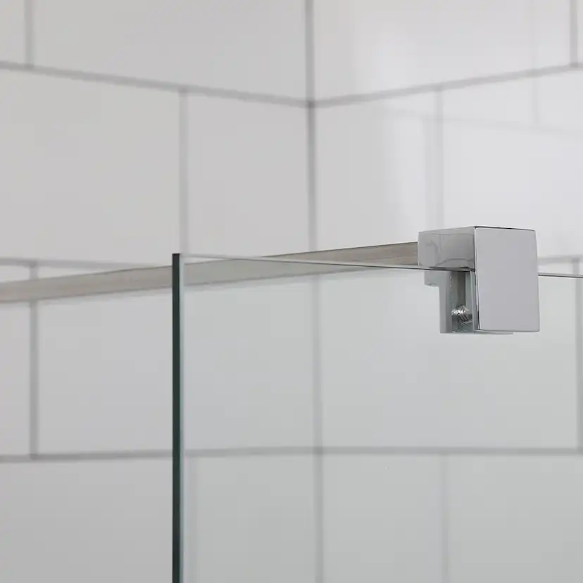 Duschdörr Bathlife Mångsidig Rak Vägg + Rak Dörr Mellan Vägg