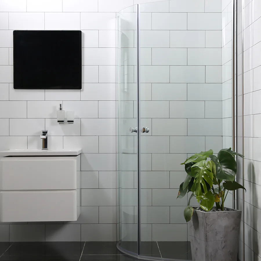 Duschhörn Bathlife Mångsidig Rund Dörr 45° + Rund Dörr 45°