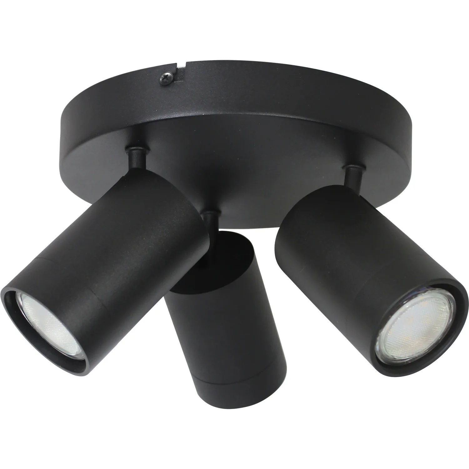 Taklampa Gelia Rondell 3 Spot Gu10 utan Ljuskälla Älö