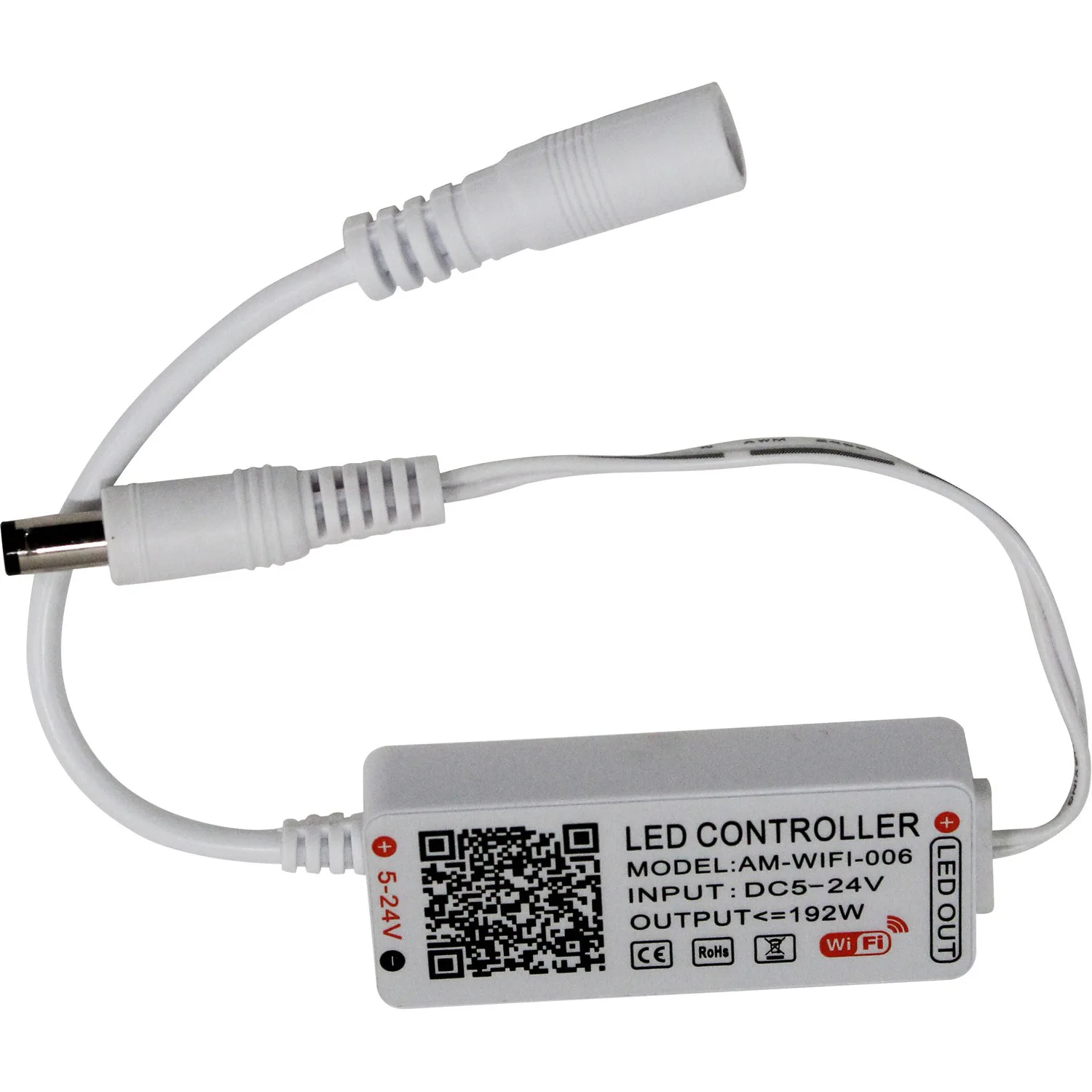 Strömkabel Gelia med Brytare Wifi 150mm för LED-list Fejan