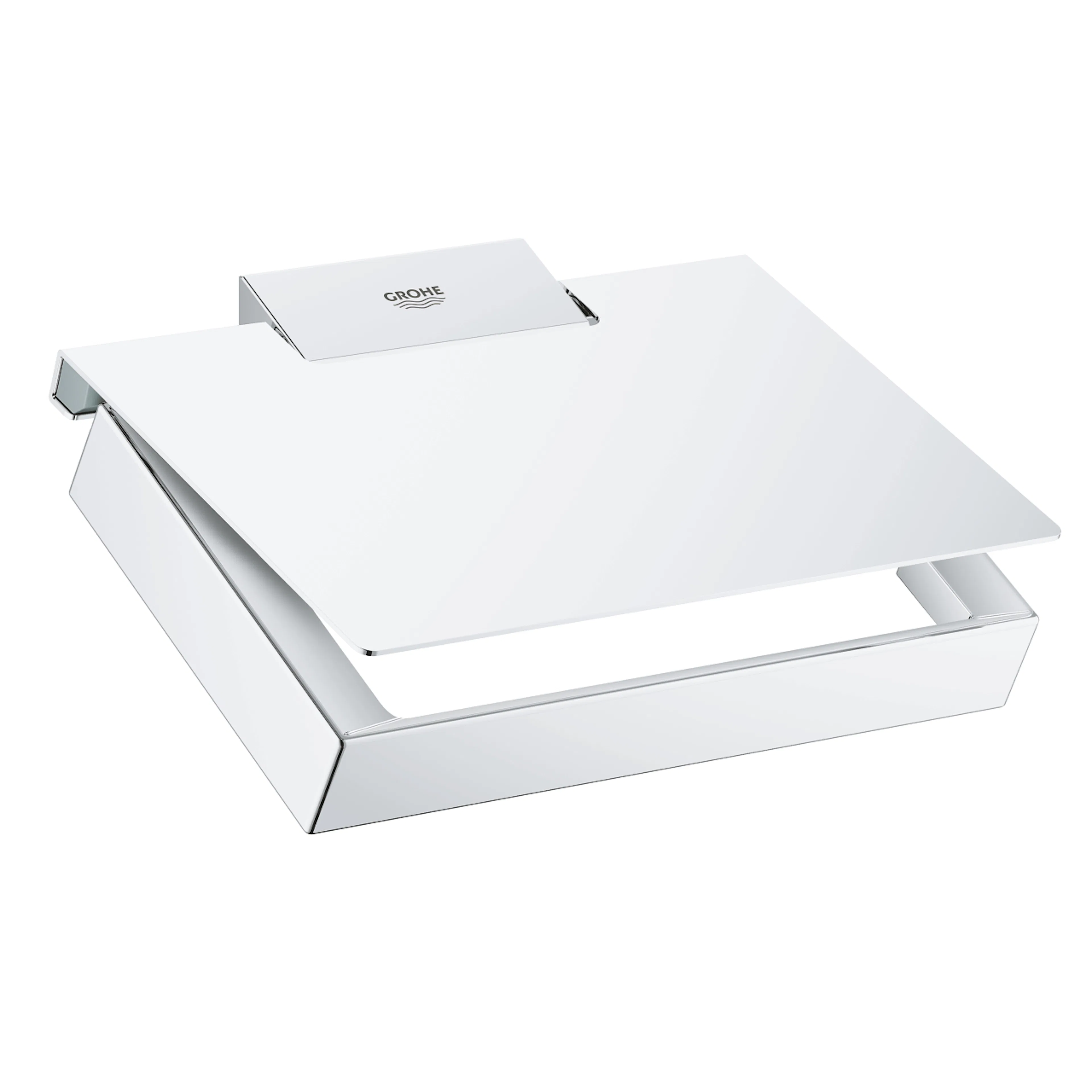 Toalettpappershållare Grohe Selection Cube 40781 med Lock