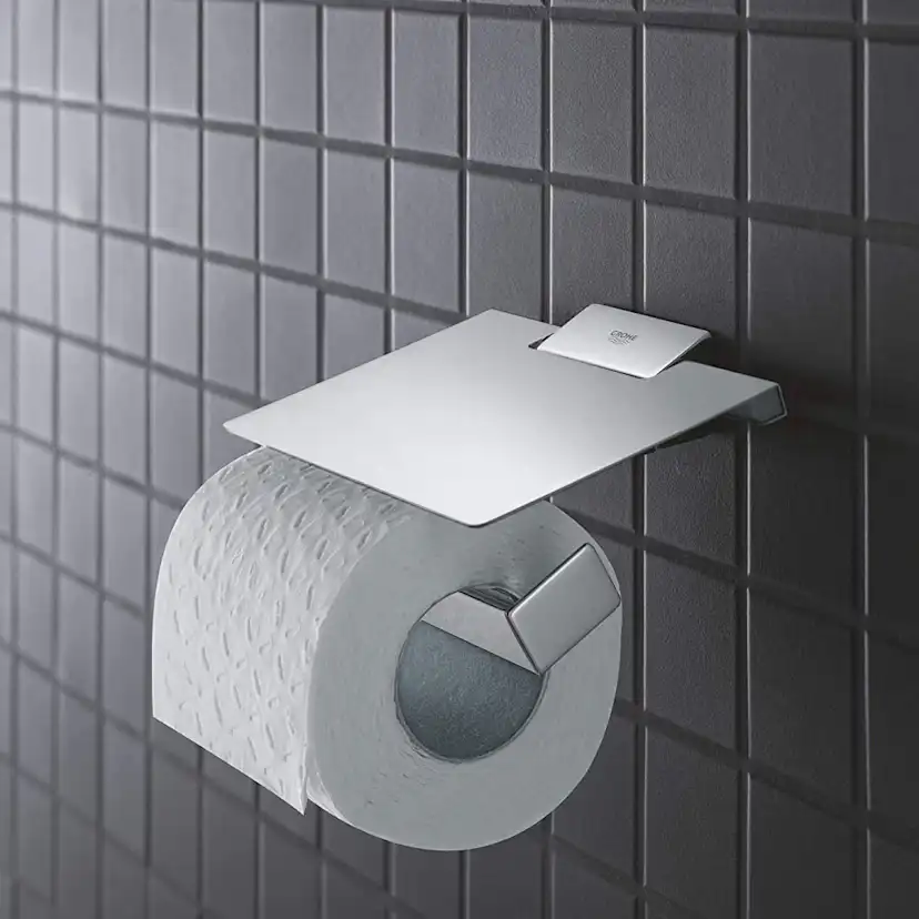 Toalettpappershållare Grohe Selection Cube 40781 med Lock