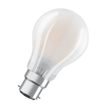 LED-Lampa Osram Normal (100) B22 Matt 827 Cl A